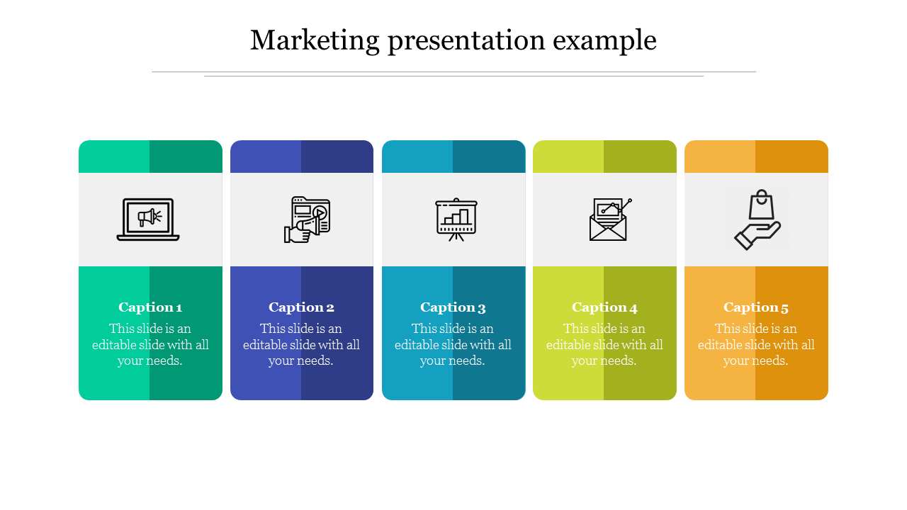 Marketing presentation example